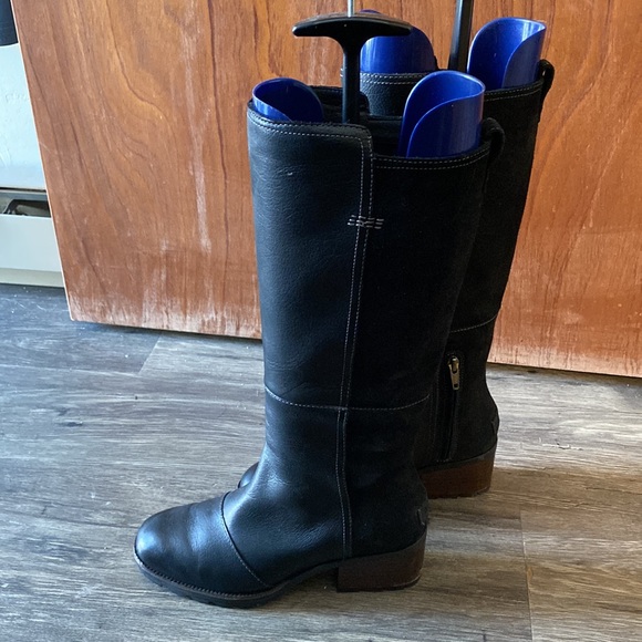 Sorel Cate Tall Rain & Waterproof Ready Boots Blac - Picture 13 of 16